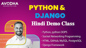 Avodha Python And Django Hindi Course | Hindi Demo Class | Avodha