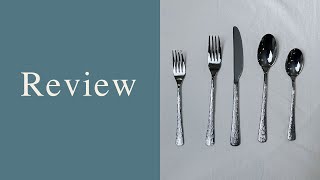 KINGSTONE Hammered Silverware Set Review
