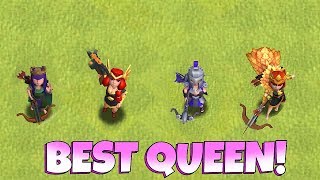 The Best Clash of clans Queen Skin in the Game!!