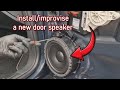 Audi A3 - How to upgrade your door speaker
