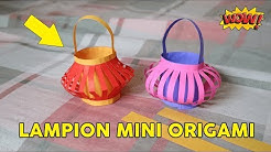 Kumpulan Tutorial Origami Lampion  Tutorial Kreasi Pohon 