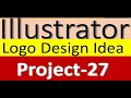 illustrator Tutorial All Tools Function & Logo design idea project-27  b...