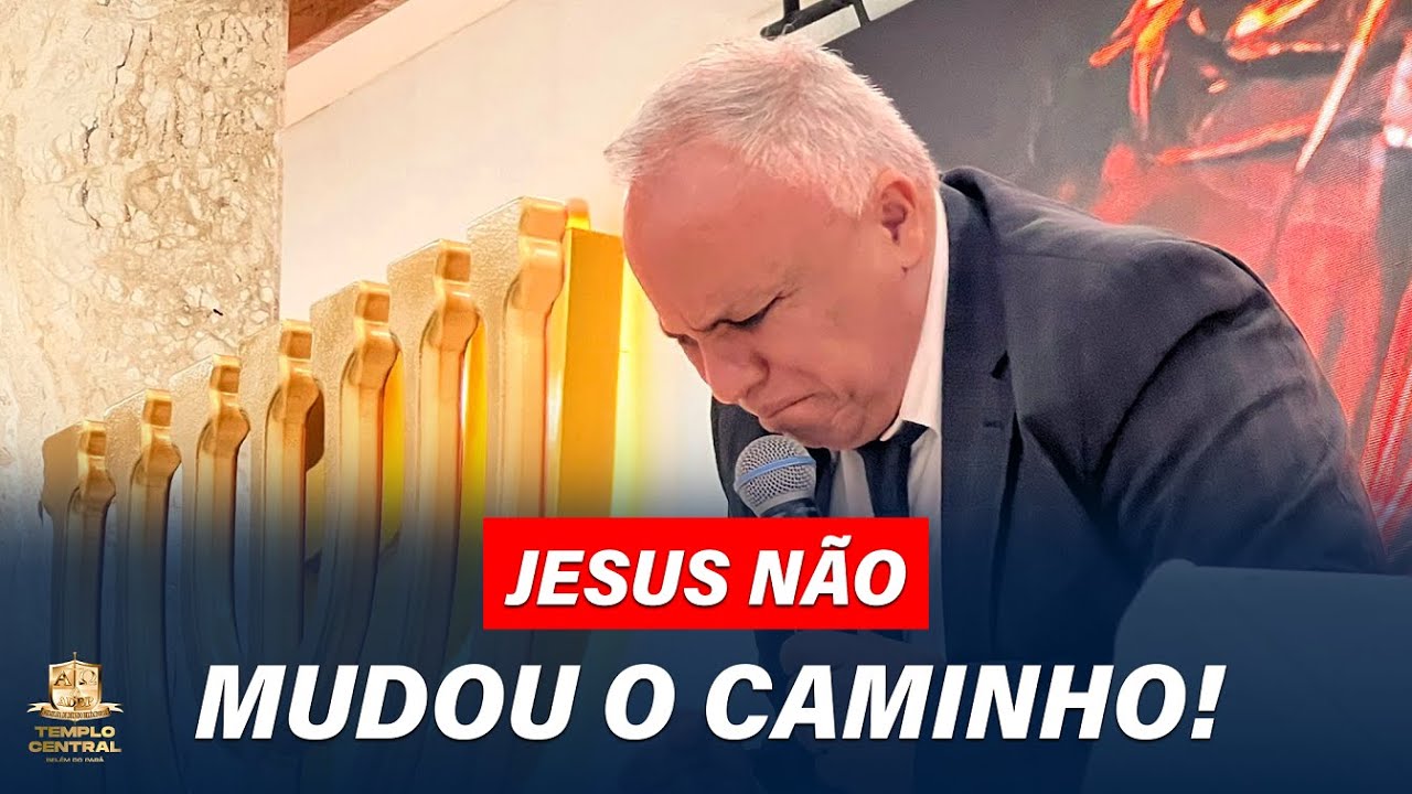 JESUS NÃO MUDOU O CAMINHO! #pastorezequias #deus #fé