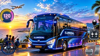 Open Would Coach Bus Driving 3D-Bus Drive Simulator Game -Android Gameplay screenshot 3