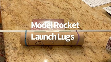 Model Rocket Launch Lug Trick