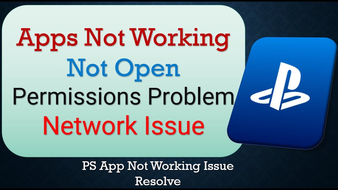 How To Fix Unfortunately, PS App has stopped Keeps Crashing Problem