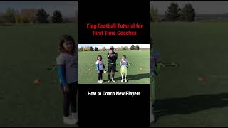 Flag Football Tutorial For First Time Coaches 🔥🏈 #defensiveskills #coachd #football