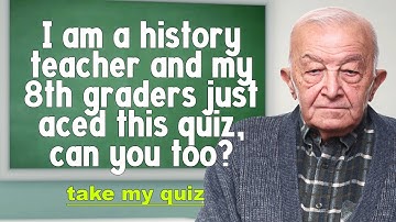 Ultimate History Quiz Challenge: Test Your Knowledge with 10 Fascinating Questions!