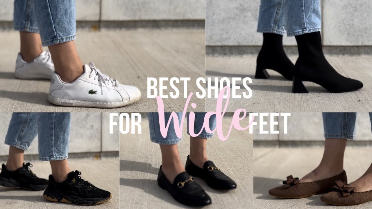 Top 10 Most Comfortable Sneakers For WIDE FEET! (2022) 