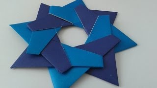 How to make an Origami  Robin Star оригами звезда