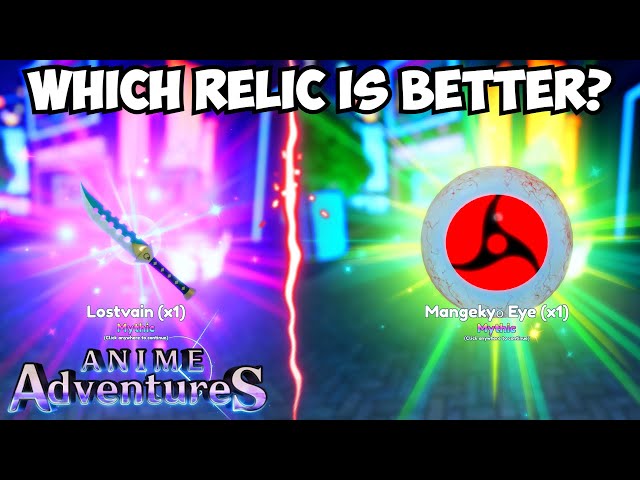 Create a Anime Adventures Relics (UPD 17.5)