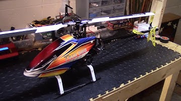 Align Trex 500 ESP Conversion To Flybarless - Part 2