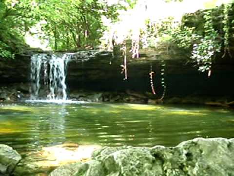 Austin kayser waterfall jump