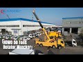 HOWO 8x4 430HP Rotator Rotary Boom 50 Tons Road Recovery Emergency Traffic Rescue Wrecker Tow Truck