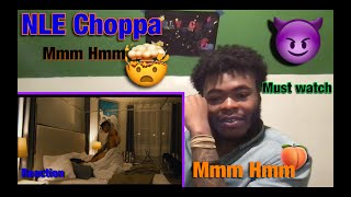 NLE Choppa Reaction - Mmm Hmm (Official Video)😂😈