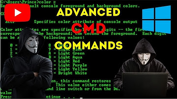 Advanced CMD Commands in Hindi | Windows CLI Tutorial | CMD Tutorial Part-3 | The Hacker Akhil