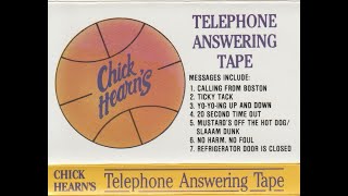 Chick Hearn's Telephone Answering Tape