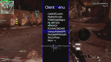 MMAMichaelB - Matrix & Destruction Menu - Killstreak Spamming LOL - [HD]