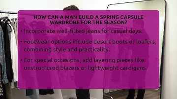 How Can A Man Build A Spring Capsule Wardrobe For The Season? - The Sharp Dressed Gent