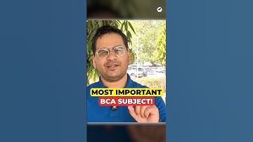 📚Best BCA Subject? Most Important BCA Subjects! BCA Syllabus 2025 #shorts #bca #bcacourse #bcajobs