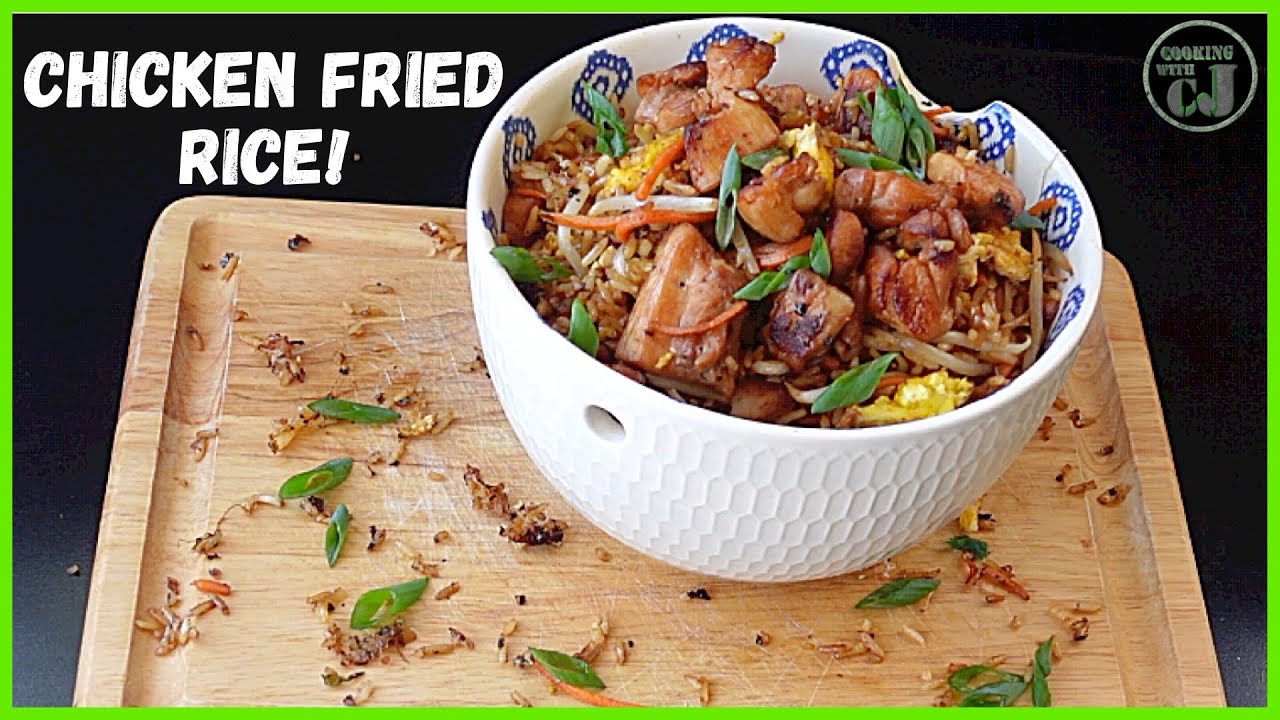 How to make Griddle Chicken Fried Rice!