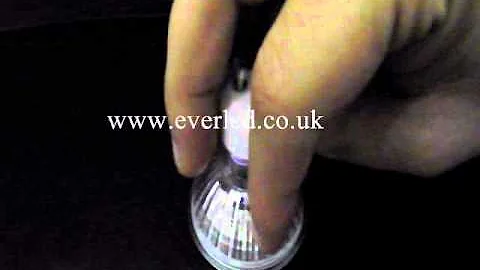 GU 10 Led Spot Light 3.5 Watt - 60 smd.wmv