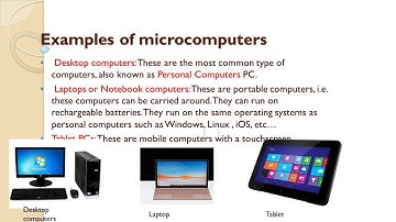 Categories of computer