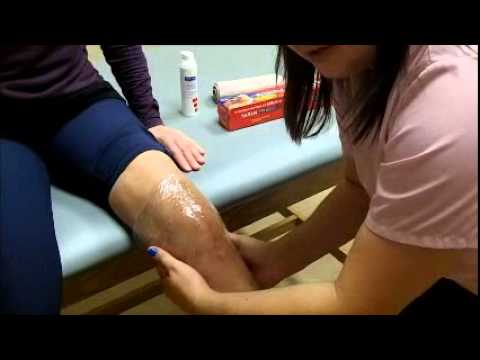 KNEE PAIN CREAM APPLICATION