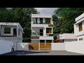 1.5 cent plot l  (1½ cent 1180sqt plan) l 3bhk   l house l lumion l  #warmprojects l #2 ON TRENDING