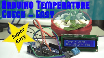 Arduino Temperature Sensor With LCD