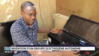 Niger Un Ingénieur Met Au Point Un Groupe Électrogène Autonome À Partir De Matériaux Recyclés