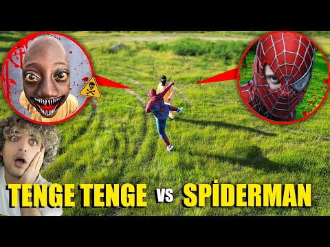 TENGE TENGE ÖLDÜ !! SPİDERMAN vs TENGE TENGE FİGHT !! - 😱 - Mert Yazar