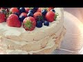Торт Павлова | Для тех, кто бережет фигуру | Нежный летний десерт | Dianatadi