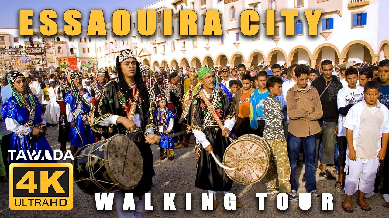 Tawada - Essaouira city - 4K Walking tour