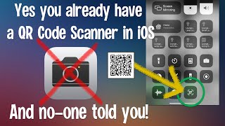 No-One told you about the Free Apple iOS QR Code Scanner App in iOS 14!