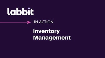 Labbit in Action Inventory Management