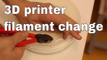 3d printer filament change for ultimaker 2+