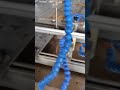 Turnkey Co-extrusion UPVC window profiles machine running in customer factory #machine #extruder