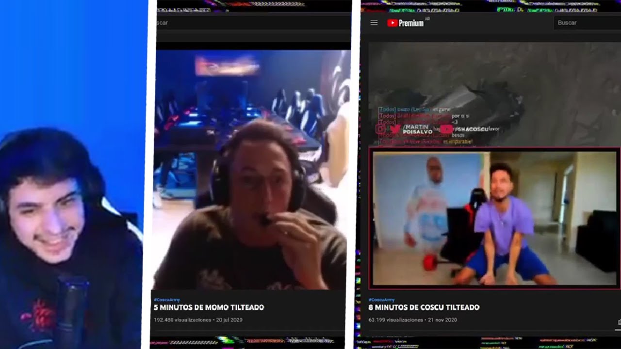 Rodsquare reacciona a Momo y Coscu tilteados