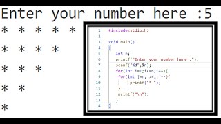 pattern question part 2 | c programing | Easy explanation | vs code | #codehacker