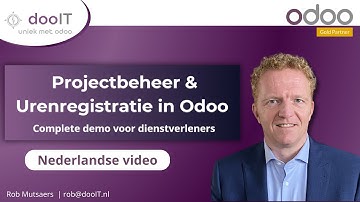 Projectbeheer & Urenregistratie in Odoo | Complete Demo voor dienstverleners