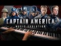 Captain America Evolution Epic Piano Mashup/Medley (Piano Cover)+SHEETS&MIDI