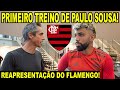 PRIMEIRO TREINO DE PAULO SOUSA NO FLAMENGO