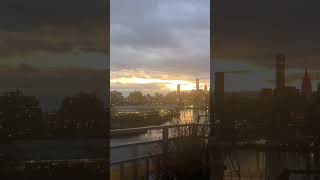 New York City Skyline Sunset - January 20Th 2023