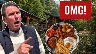 The Best Café & Breakfast In Britain! ⭐ HIDDEN IN A FOREST!!