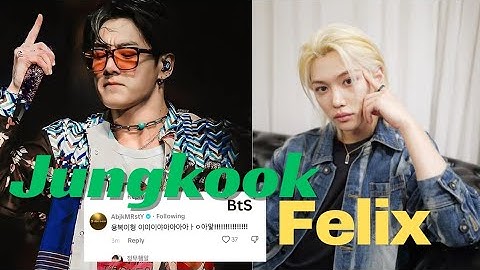 BTS Jungkook Unexpected crazy! Comment On A TikTok About Stray Kids’ Felix
