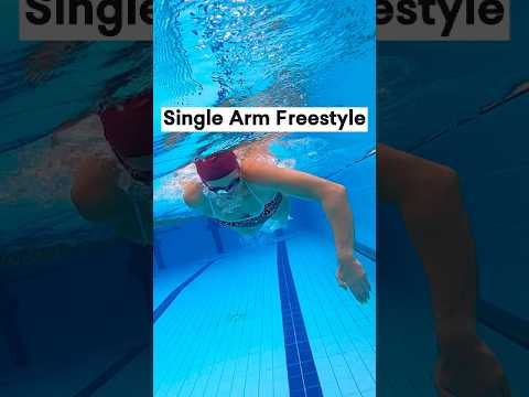 Single arm freestyle drill