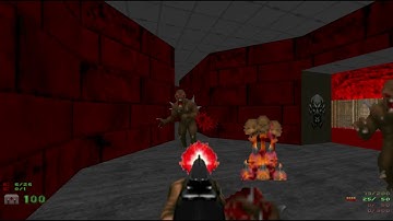 Doom (1993) - E3M1 (Hell Keep)
