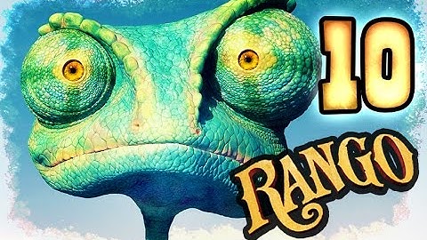 Rango Walkthrough Part 10 -- 100% Items (PS3, X360, Wii) Level 7 - Zombie Invasion Race