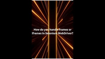 Interview Questions on Selenium | #selenium #interview #questions #python #java